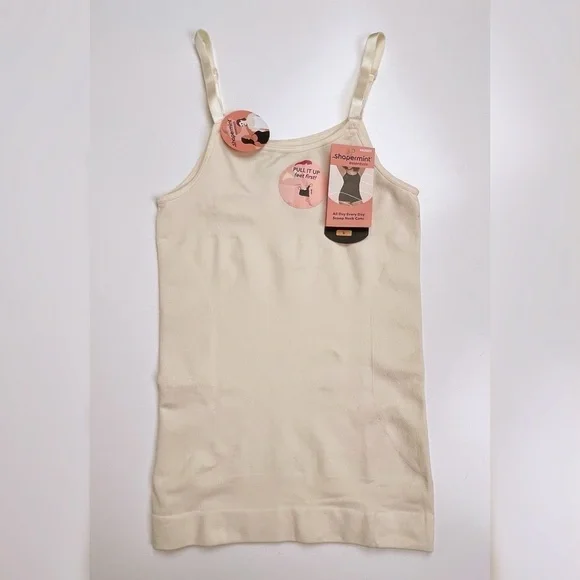 NWT Shapermint | Essentials All Day Every Day Scoop Neck Cami Size Small - Picture 2 of 4